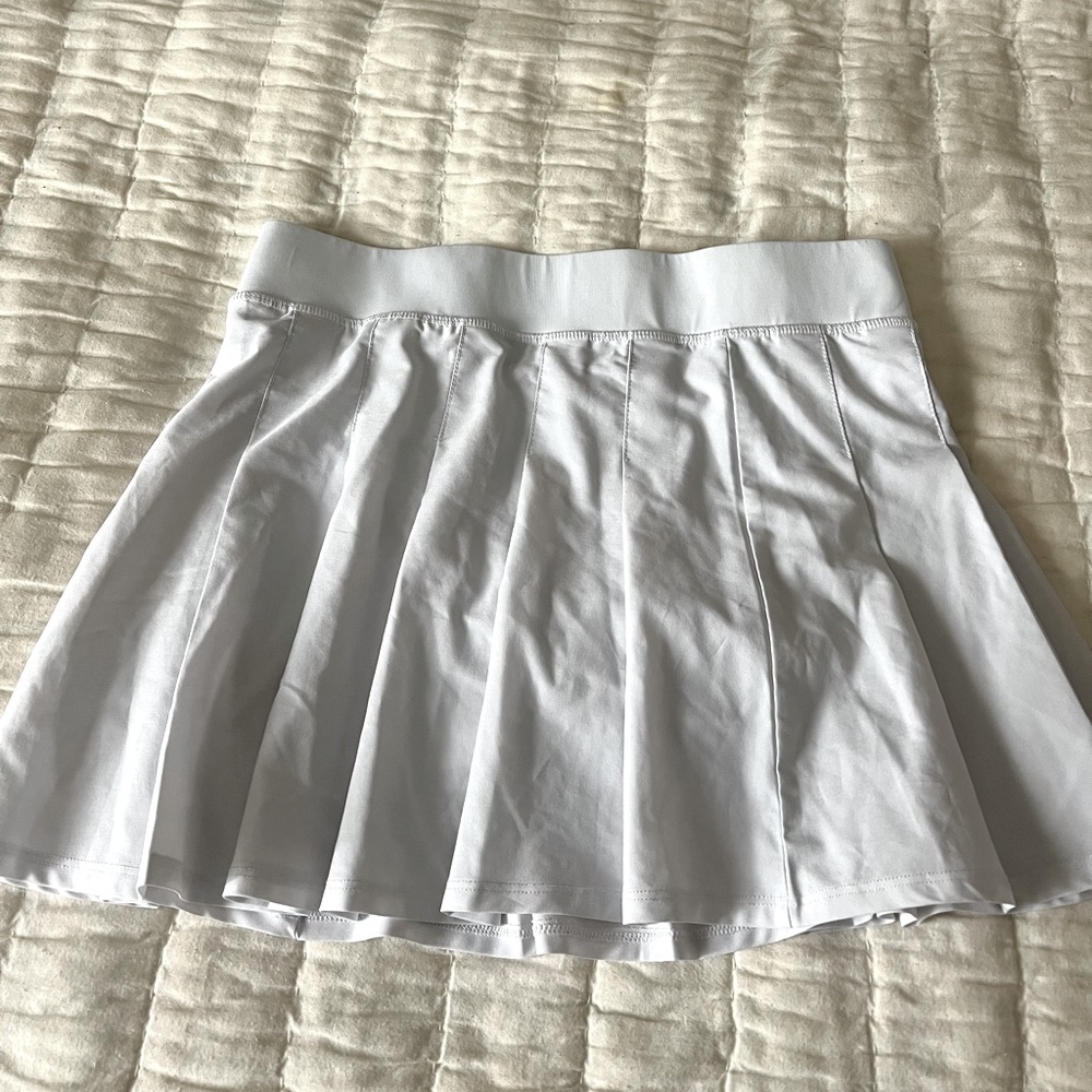 White Golf Skirt